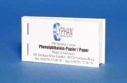 HPHE LYPHAN Phenolphthalein Papier