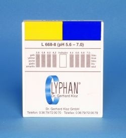 L668-8 - LYPHAN Streifen pH 5,6 bis 7,0