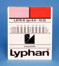 L676-8 - LYPHAN Streifen pH 8,6 bis 10,0