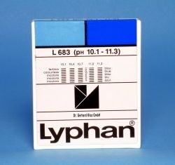 L683 LYPHAN Streifen pH 10,1 bis 11,3